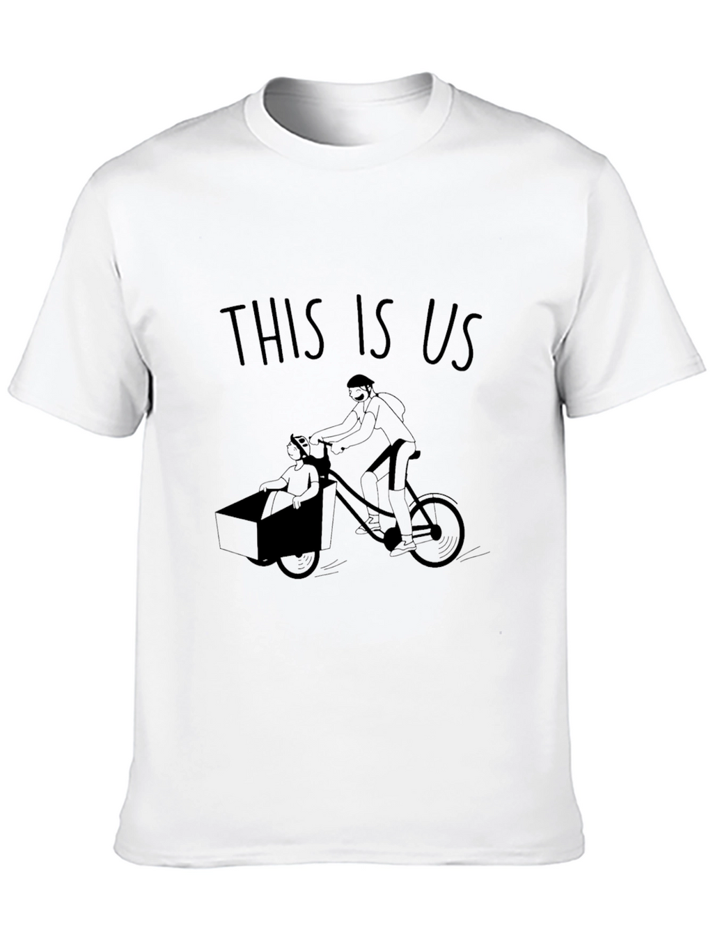 This Is Us Graphic Tee - Bike Design