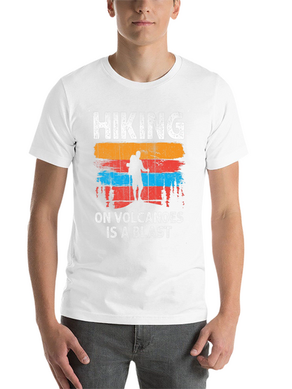 Hiking On Volcanoes T-Shirt - Adventure Tee