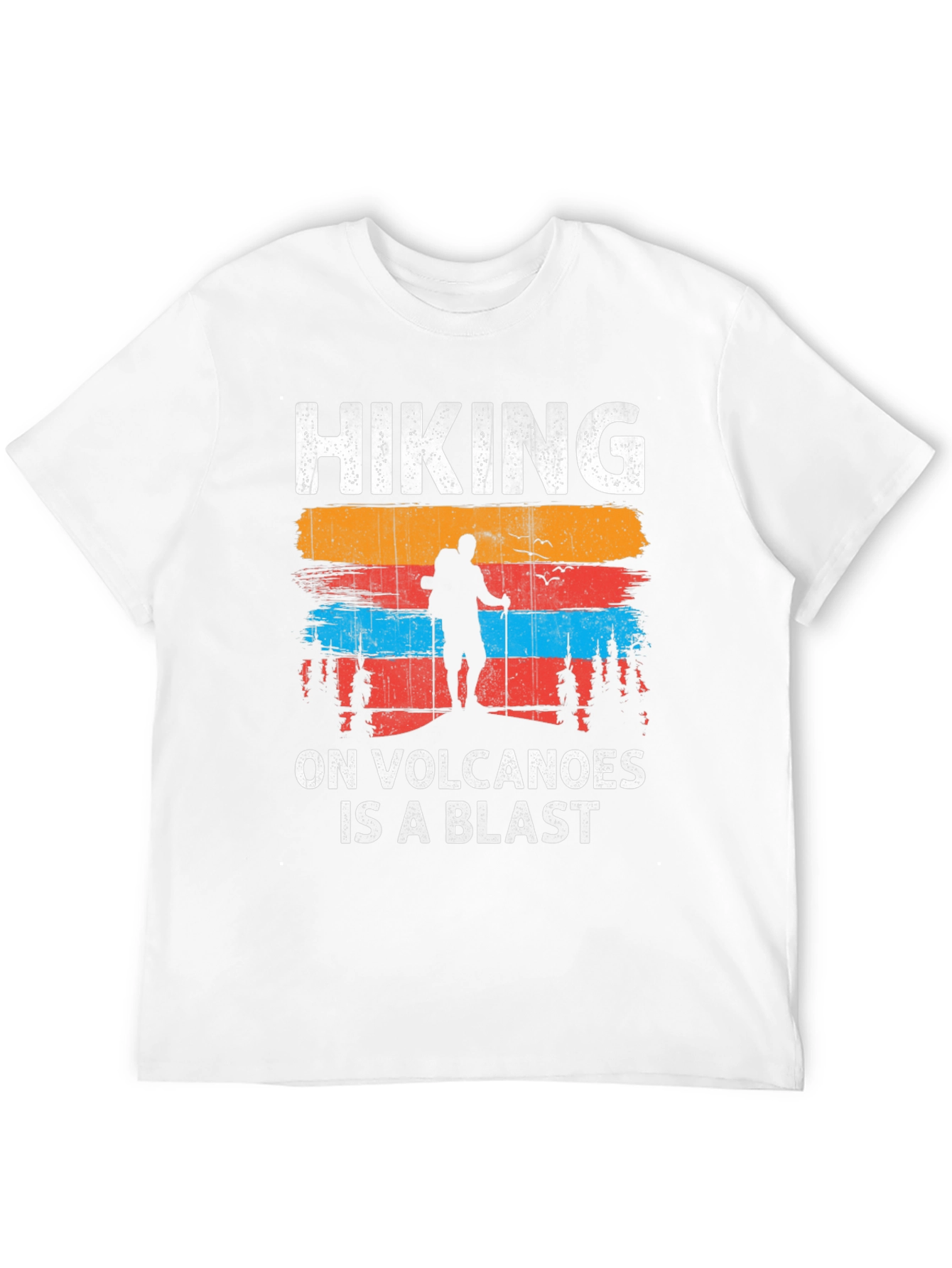 Hiking On Volcanoes T-Shirt - Adventure Tee