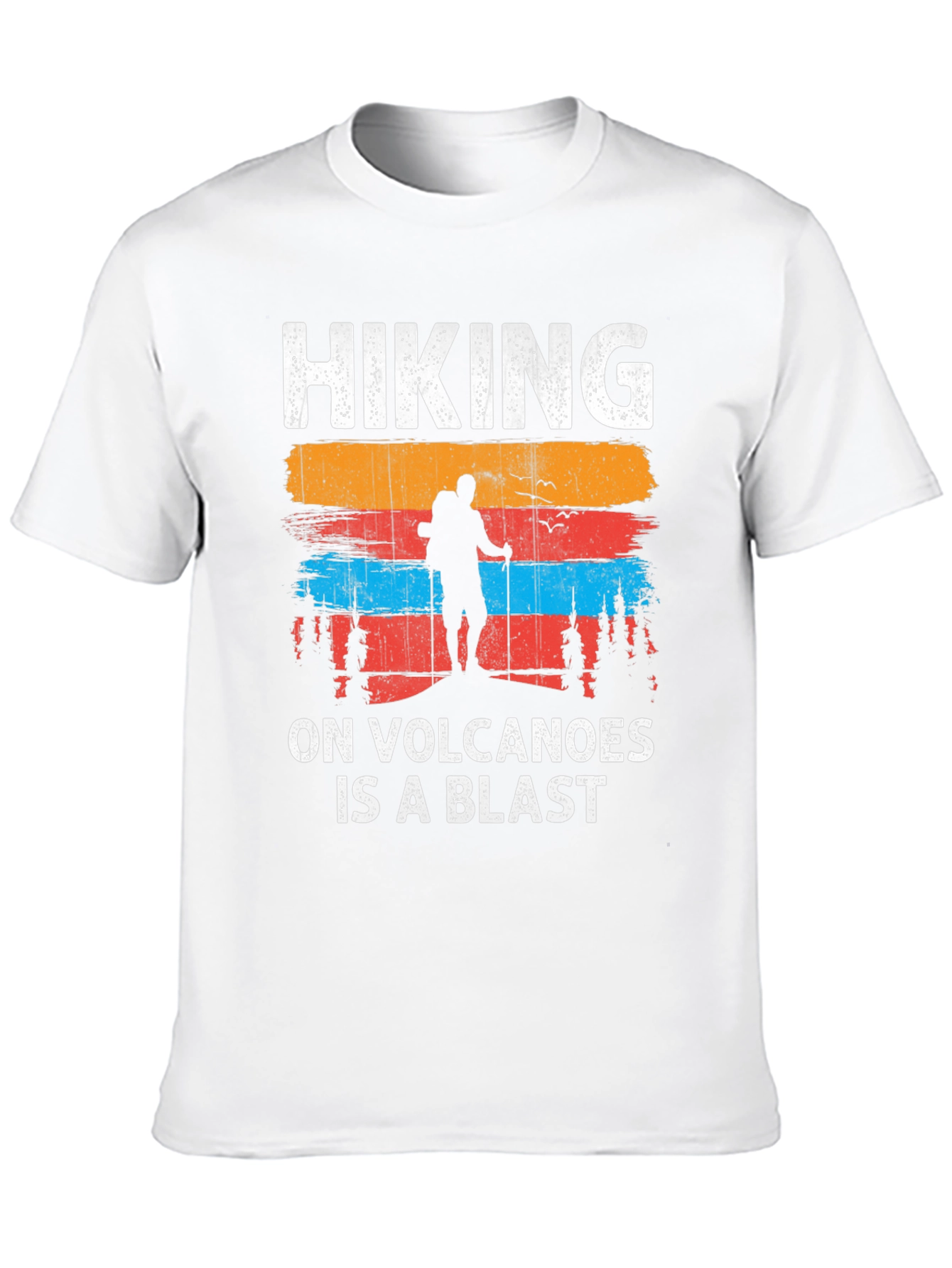 Hiking On Volcanoes T-Shirt - Adventure Tee
