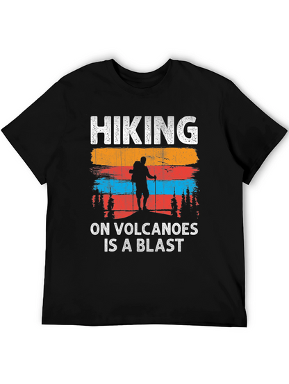 Hiking On Volcanoes T-Shirt - Adventure Tee