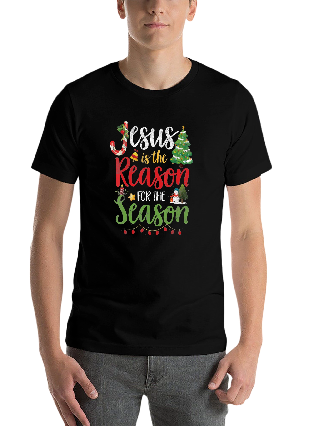 Jesus is the Reason for the Season Christmas T-Shirt