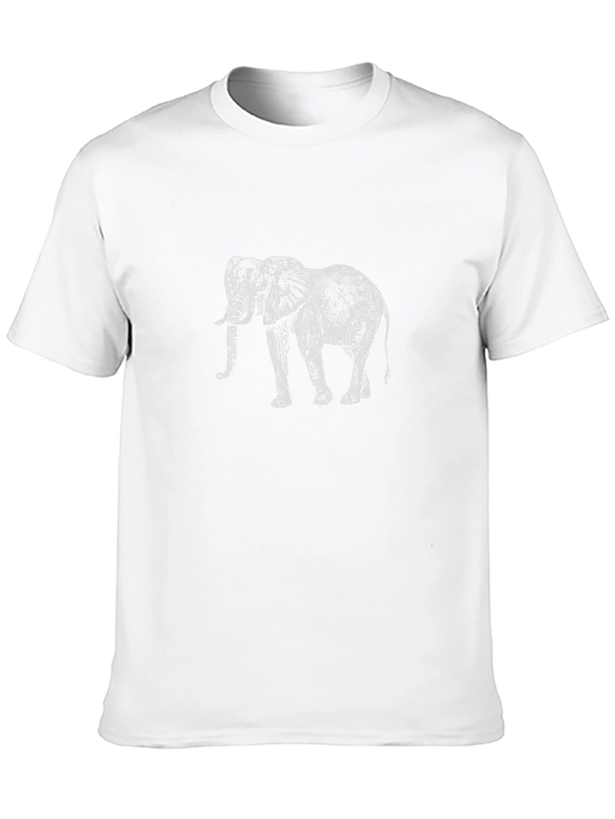 Elephant Graphic Tee - Black