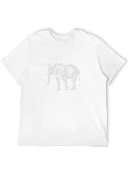 Elephant Graphic Tee - Black