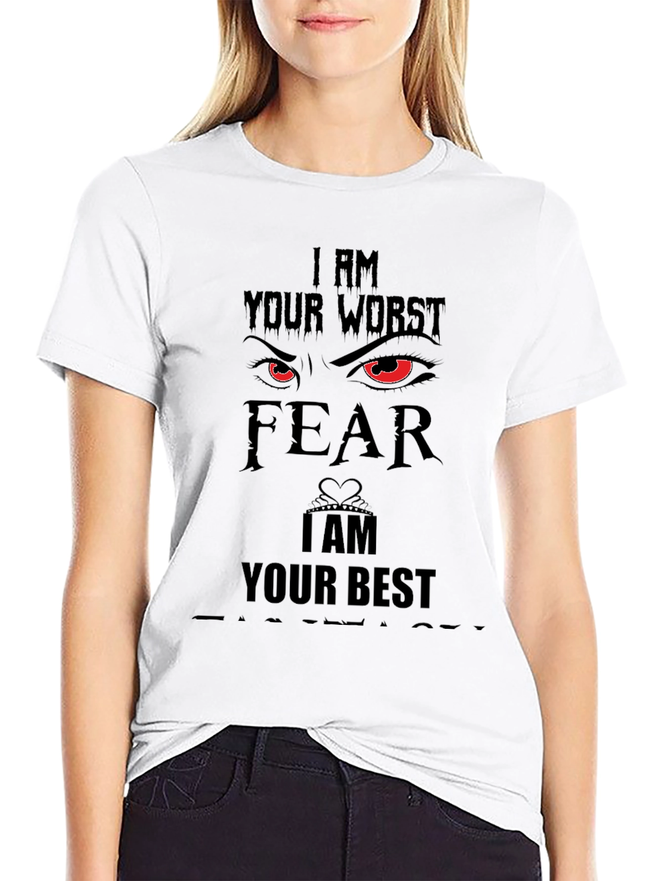 I am Your Worst Fear Graphic Tee - Black