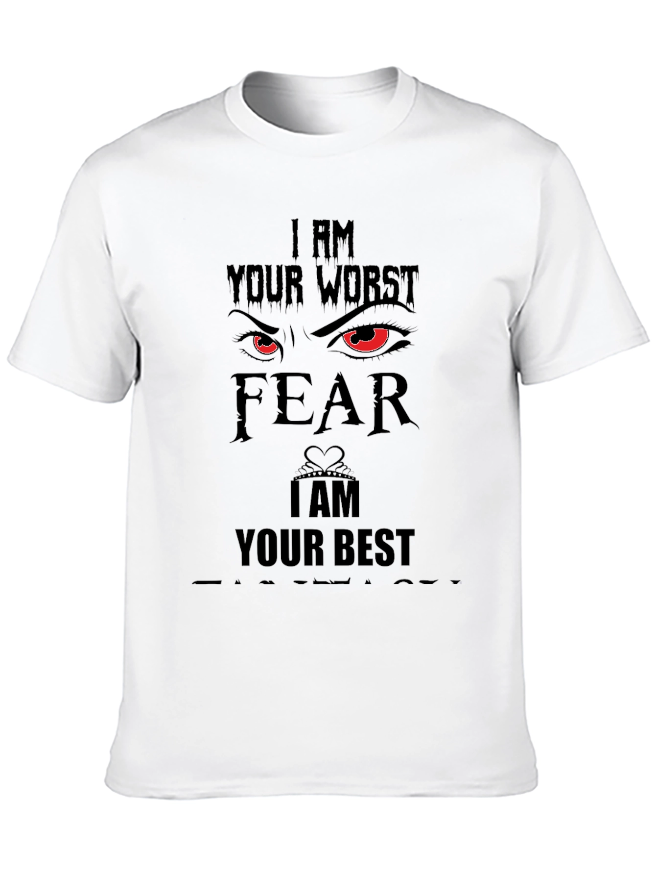I am Your Worst Fear Graphic Tee - Black