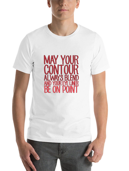 Contour Blend Graphic Tee - Black