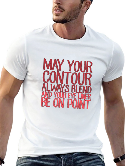 Contour Blend Graphic Tee - Black