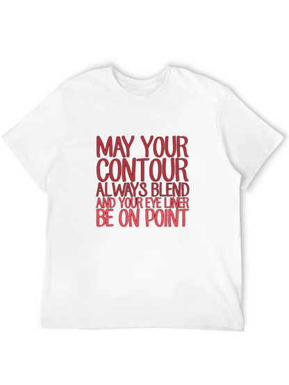 Contour Blend Graphic Tee - Black