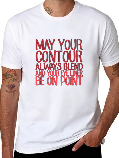 Contour Blend Graphic Tee - Black