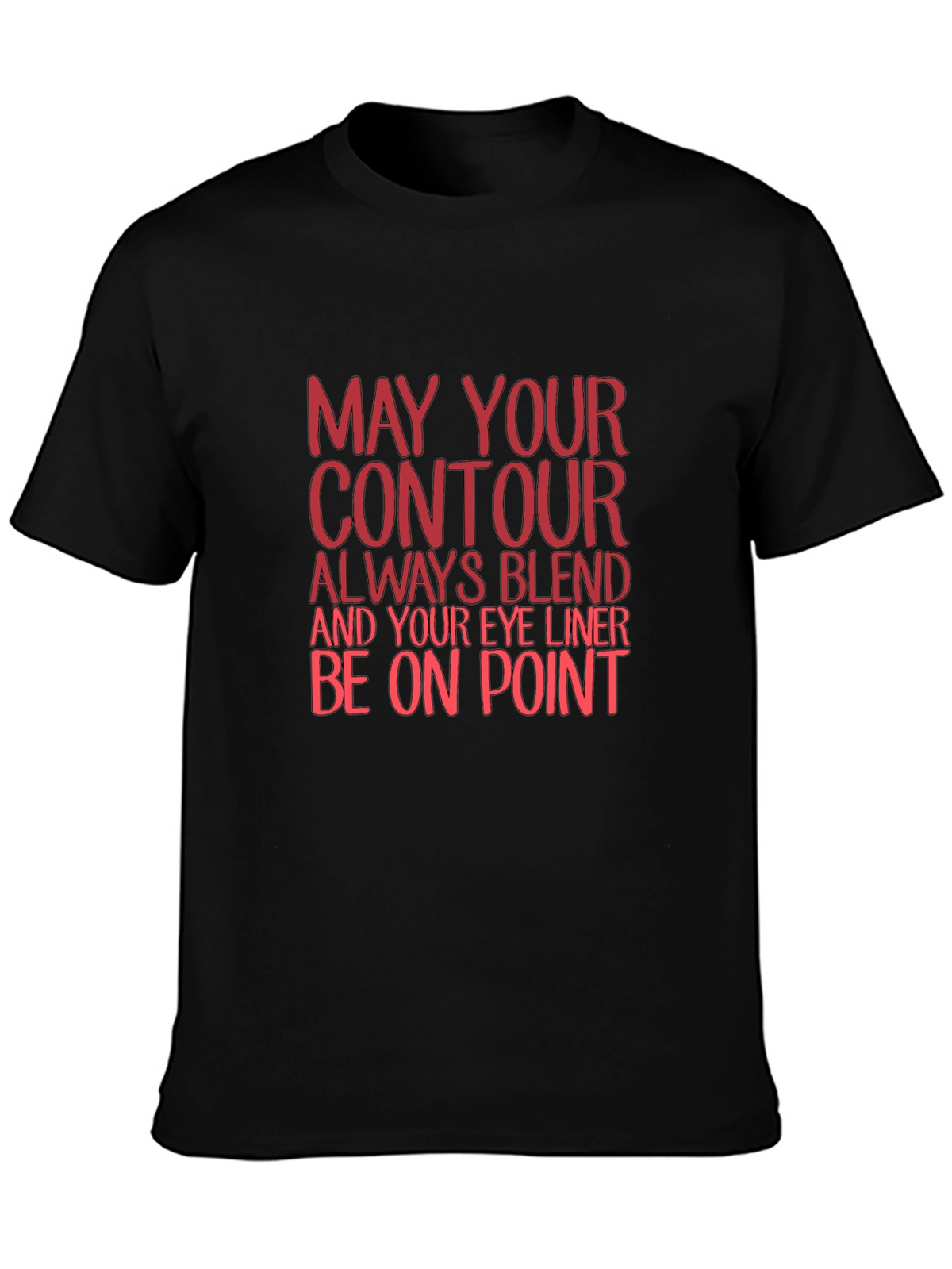 Contour Blend Graphic Tee - Black