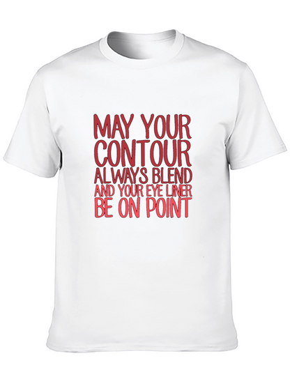 Contour Blend Graphic Tee - Black