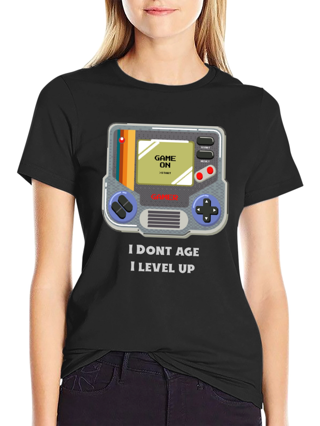 Gamer Level Up T-Shirt - Funny Graphic Tee