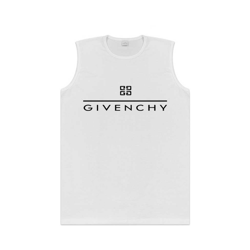 4G Square Logo Letter Graphic Print Tank Top Unisex Cotton Sleeveless T-Shirt Loose Casual Summer Vest Multiple Colors Available