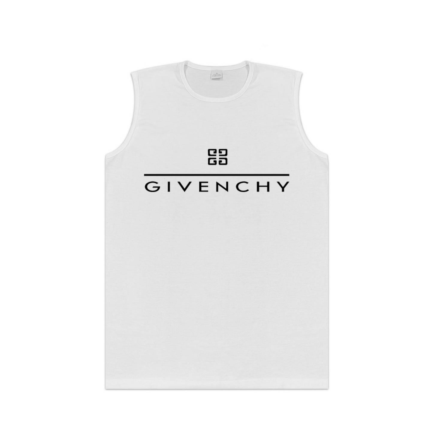 4G Square Logo Letter Graphic Print Tank Top Unisex Cotton Sleeveless T-Shirt Loose Casual Summer Vest Multiple Colors Available