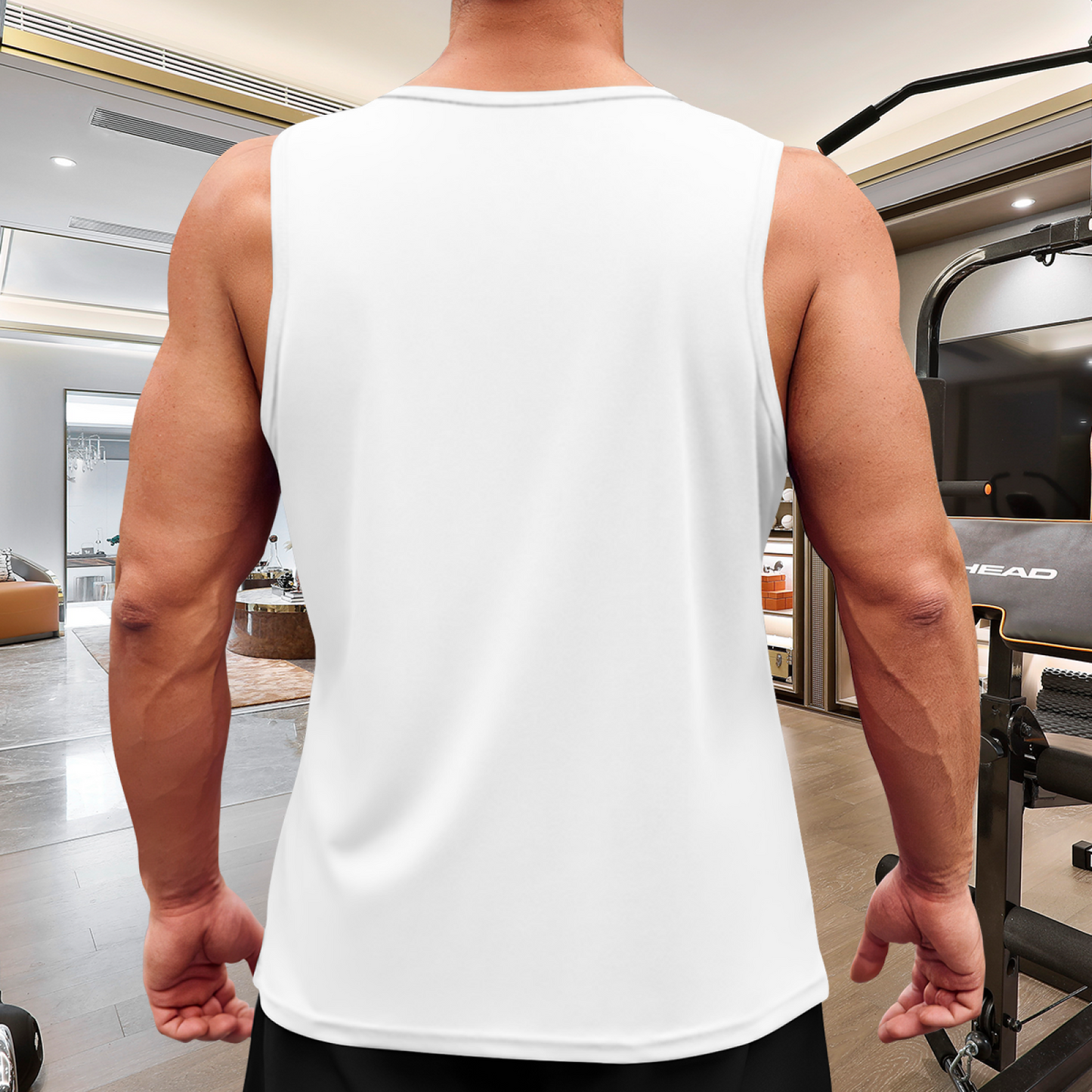 4G Square Logo Letter Graphic Print Tank Top Unisex Cotton Sleeveless T-Shirt Loose Casual Summer Vest Multiple Colors Available