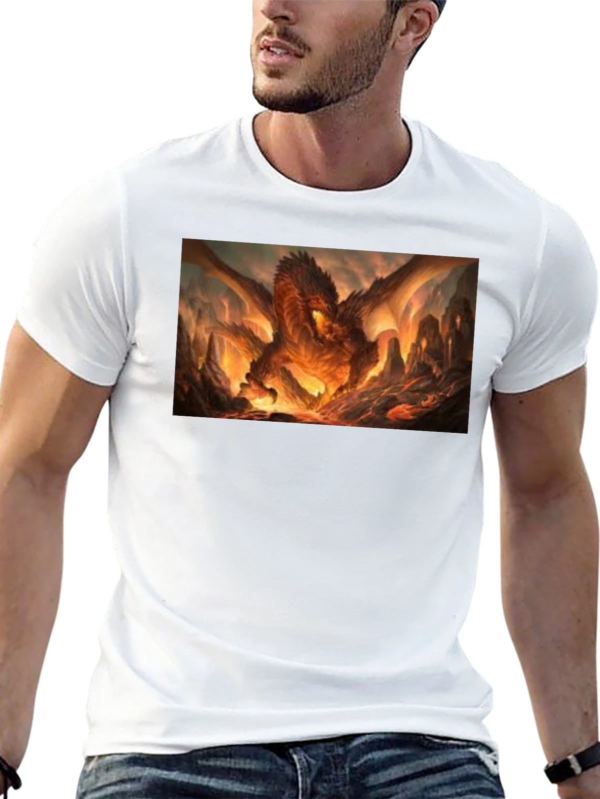 Fiery Dragon T-Shirt - Unleash the Beast Within!