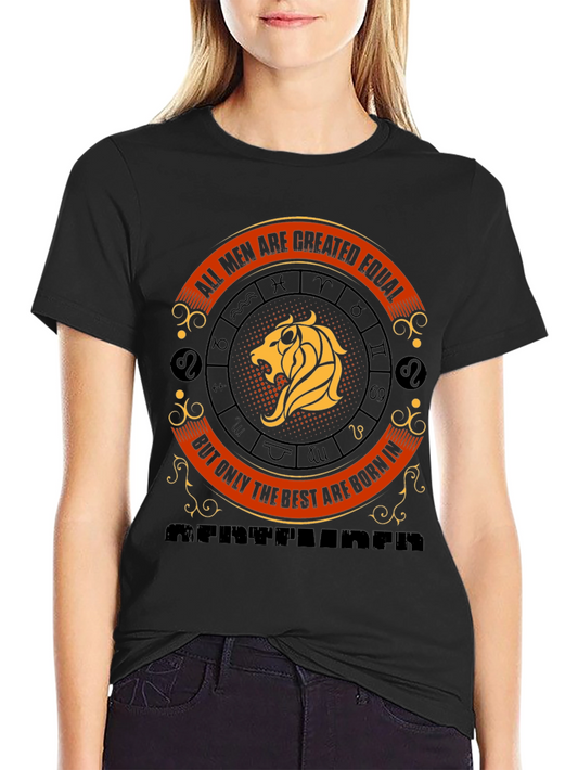 All Men Are Created Equal Born in September T-Shirt