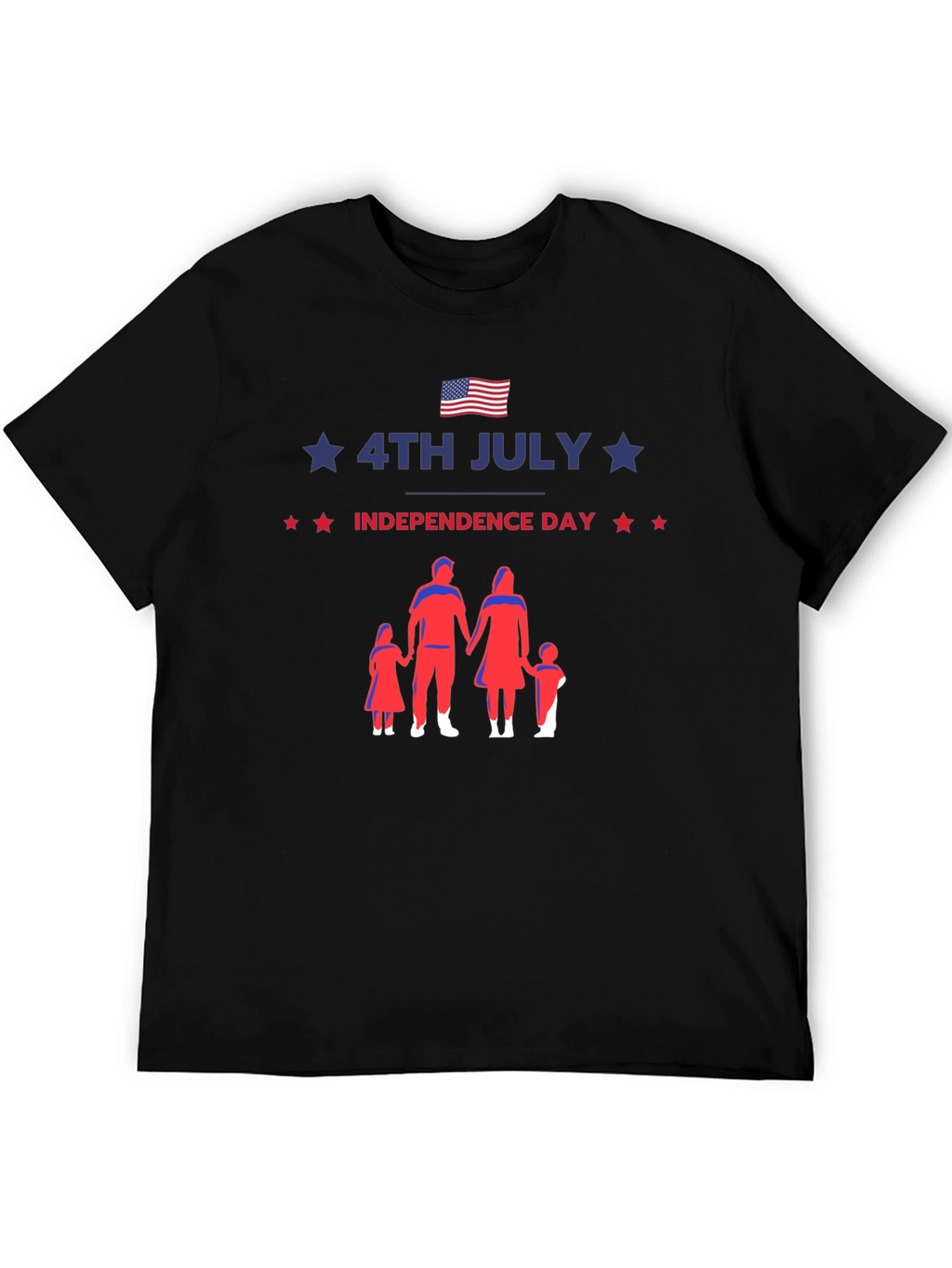 4th of July Family Independence Day T-Shirt
