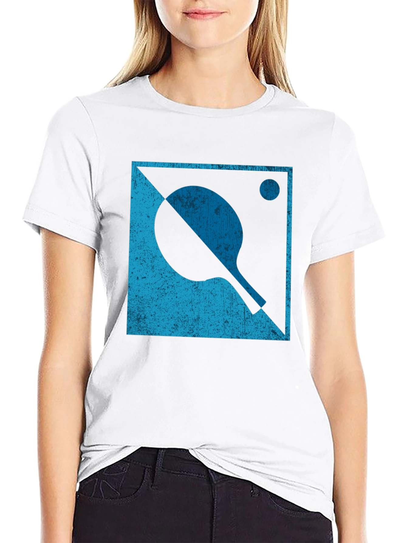 Retro Table Tennis Graphic Tee
