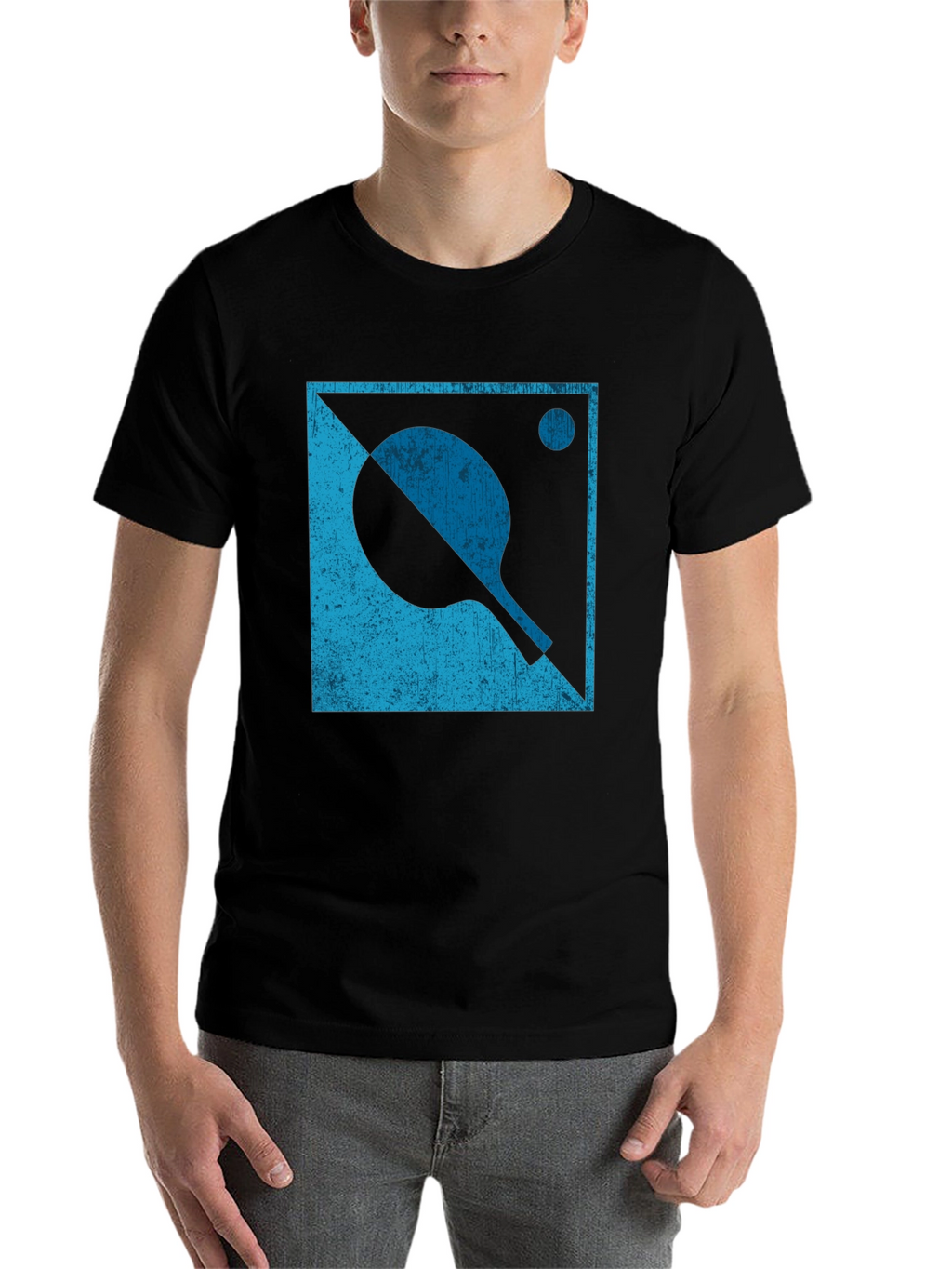 Retro Table Tennis Graphic Tee