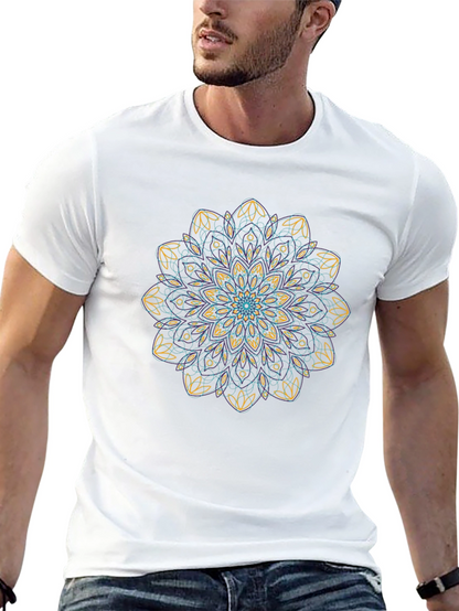 Mandala Art T-Shirt - Modern Graphic Tee
