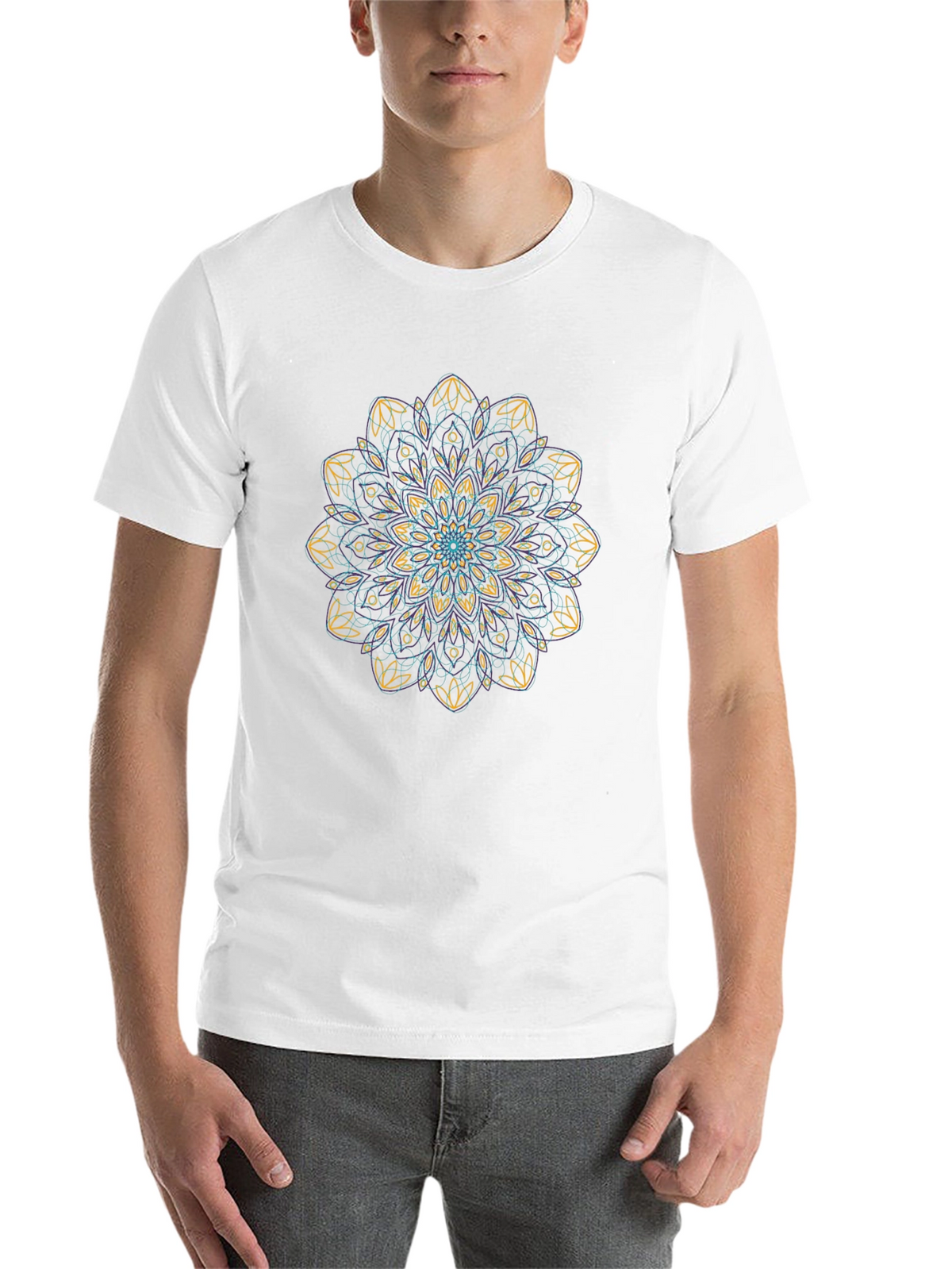 Mandala Art T-Shirt - Modern Graphic Tee