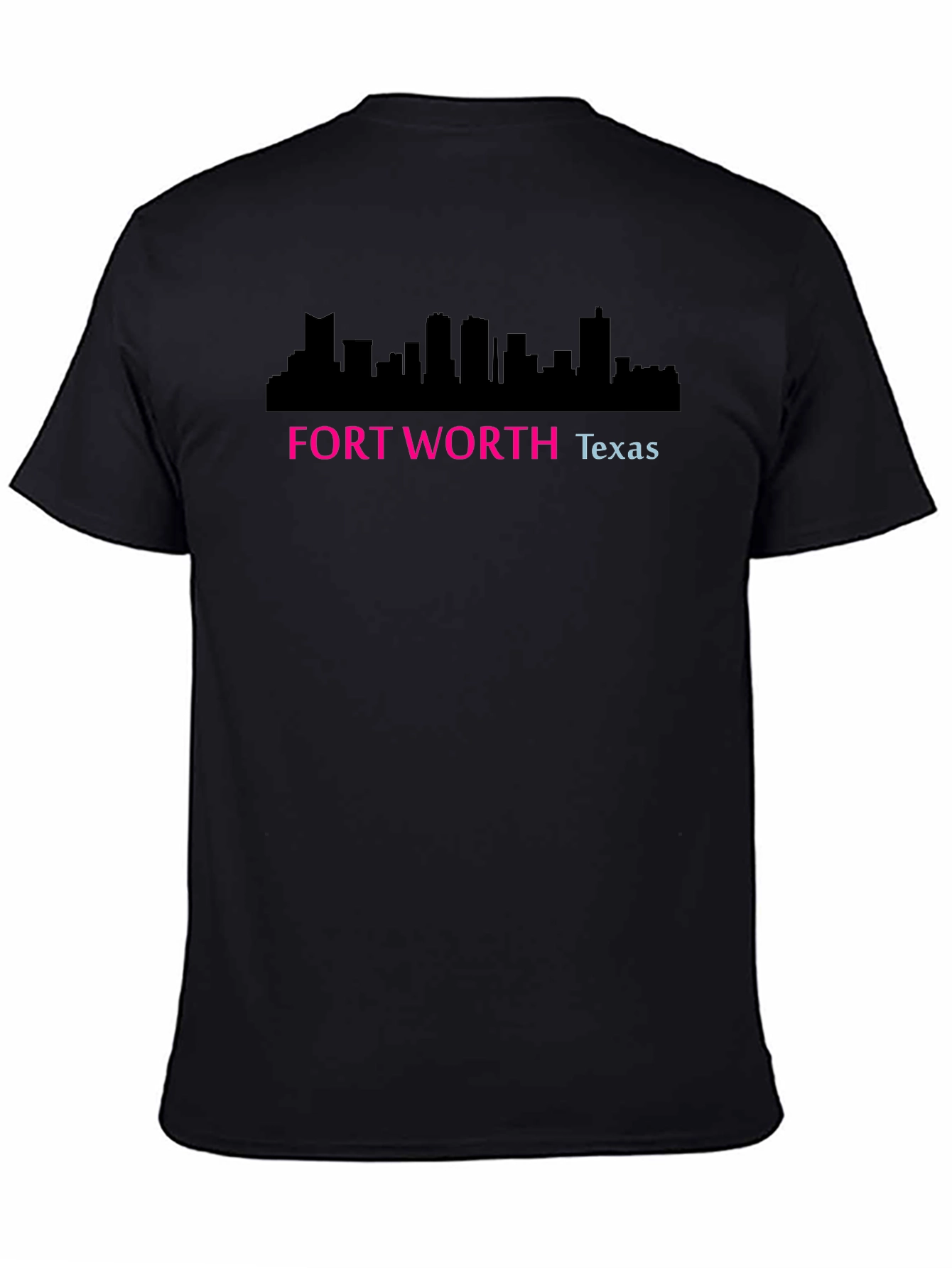 Fort Worth Texas Skyline Graphic T-Shirt