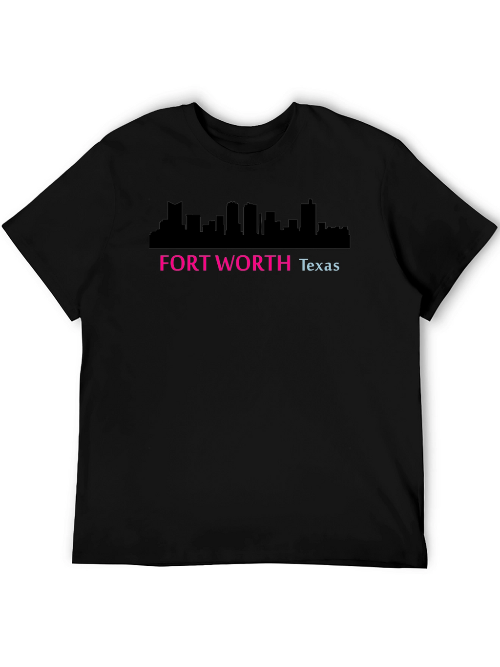 Fort Worth Texas Skyline Graphic T-Shirt