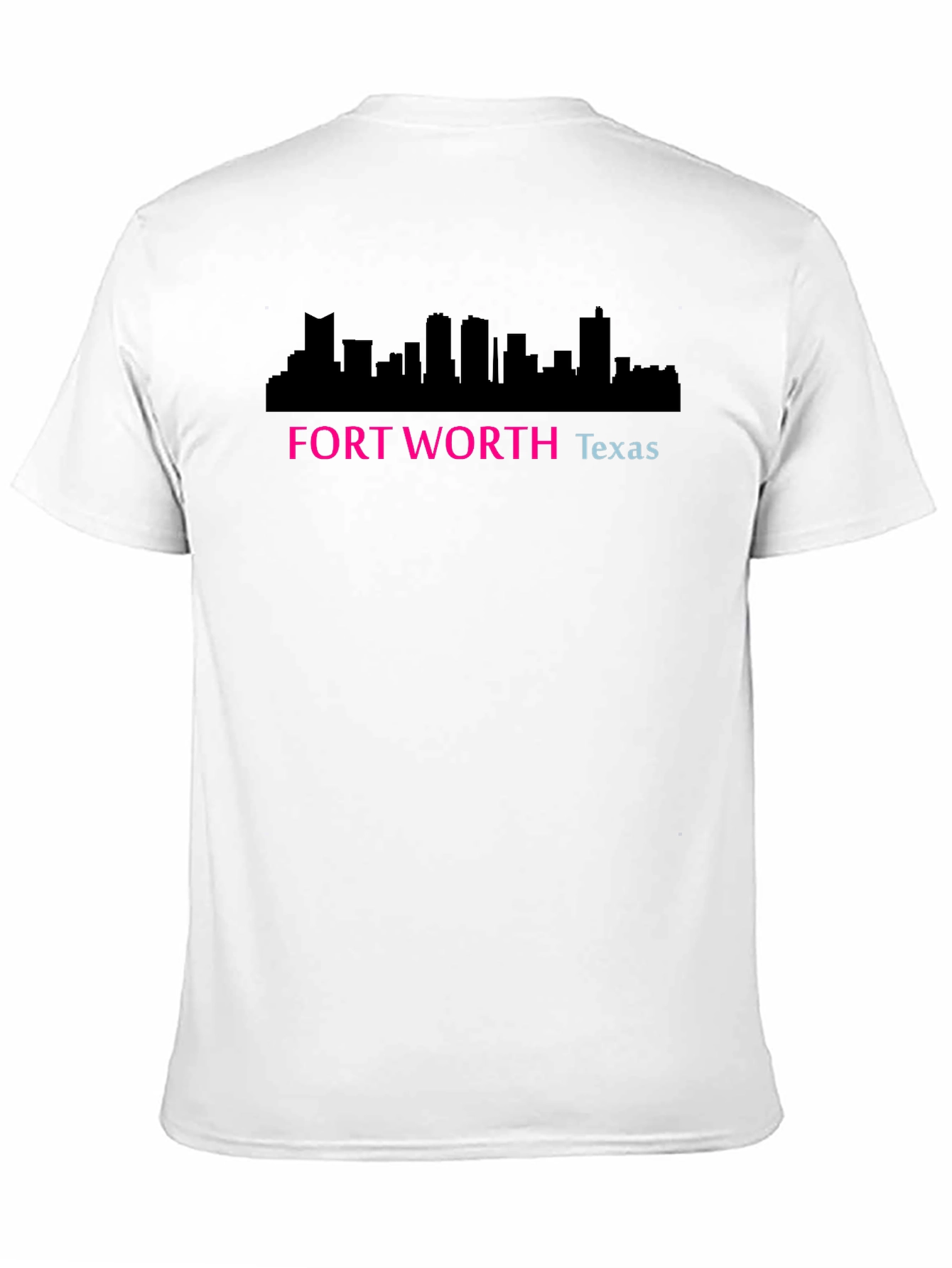 Fort Worth Texas Skyline Graphic T-Shirt