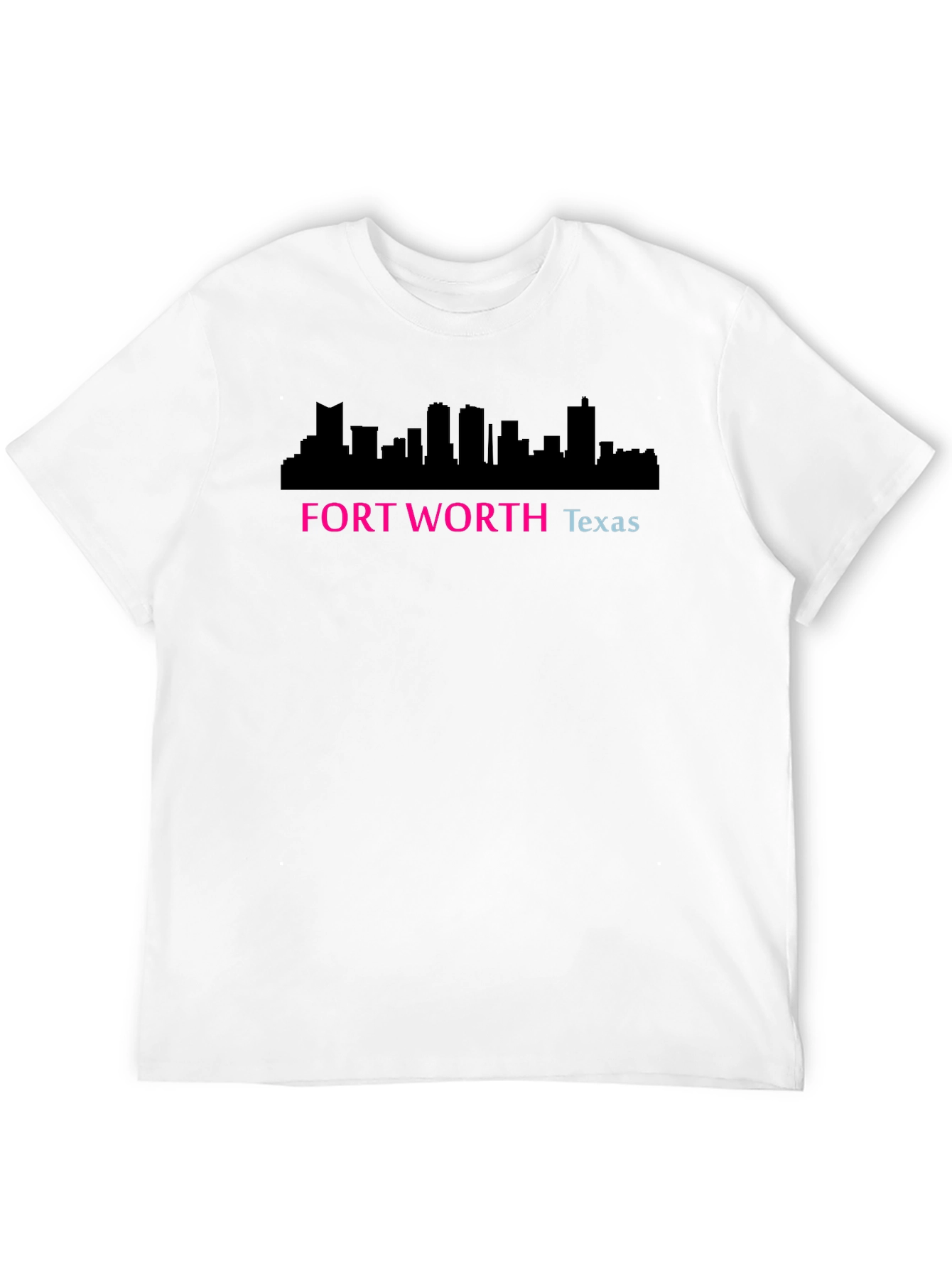 Fort Worth Texas Skyline Graphic T-Shirt