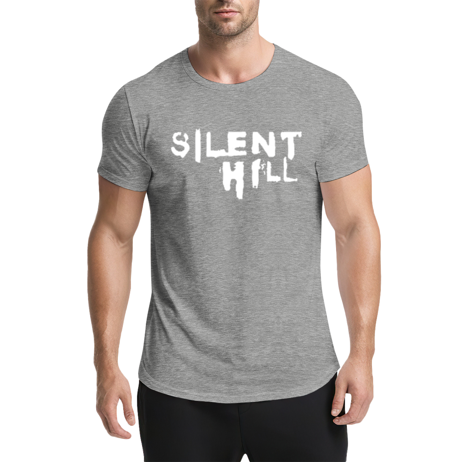 Silent Hill Horror Game Retro Graphic T-Shirt, Classic Game Lovers Dark Tee