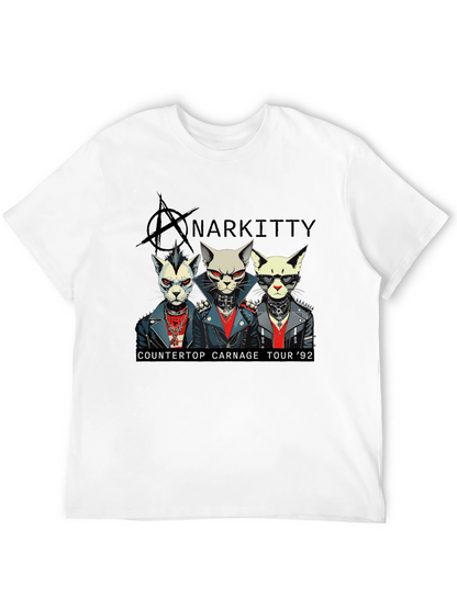 Anarkitty Countertop Carnage 92 Black T-Shirt