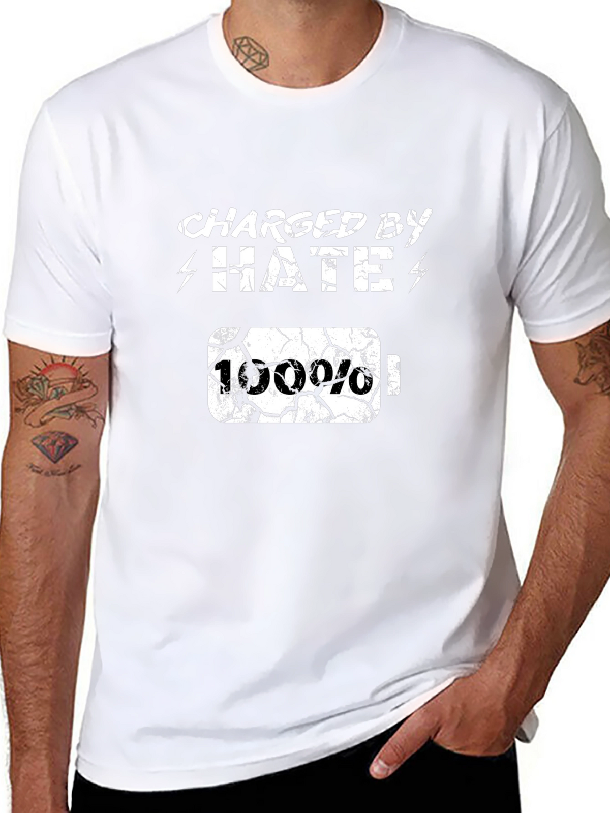 Charged By Hate T-Shirt