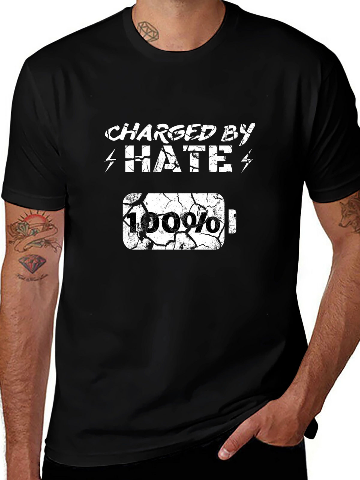 Charged By Hate T-Shirt