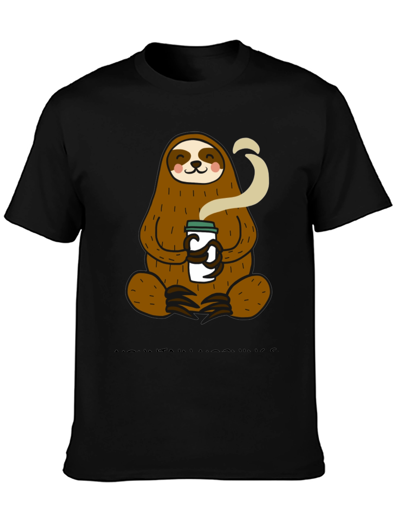 Sloth Coffee T-Shirt - Relaxed Style