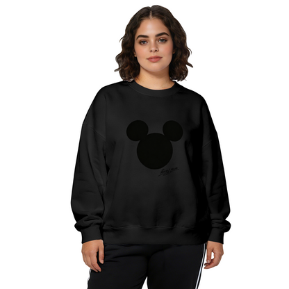 Stylish Simple Letter Graphic Crewneck Sweatshirt
