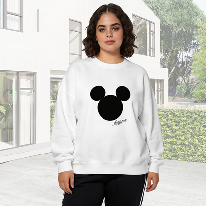 Stylish Simple Letter Graphic Crewneck Sweatshirt