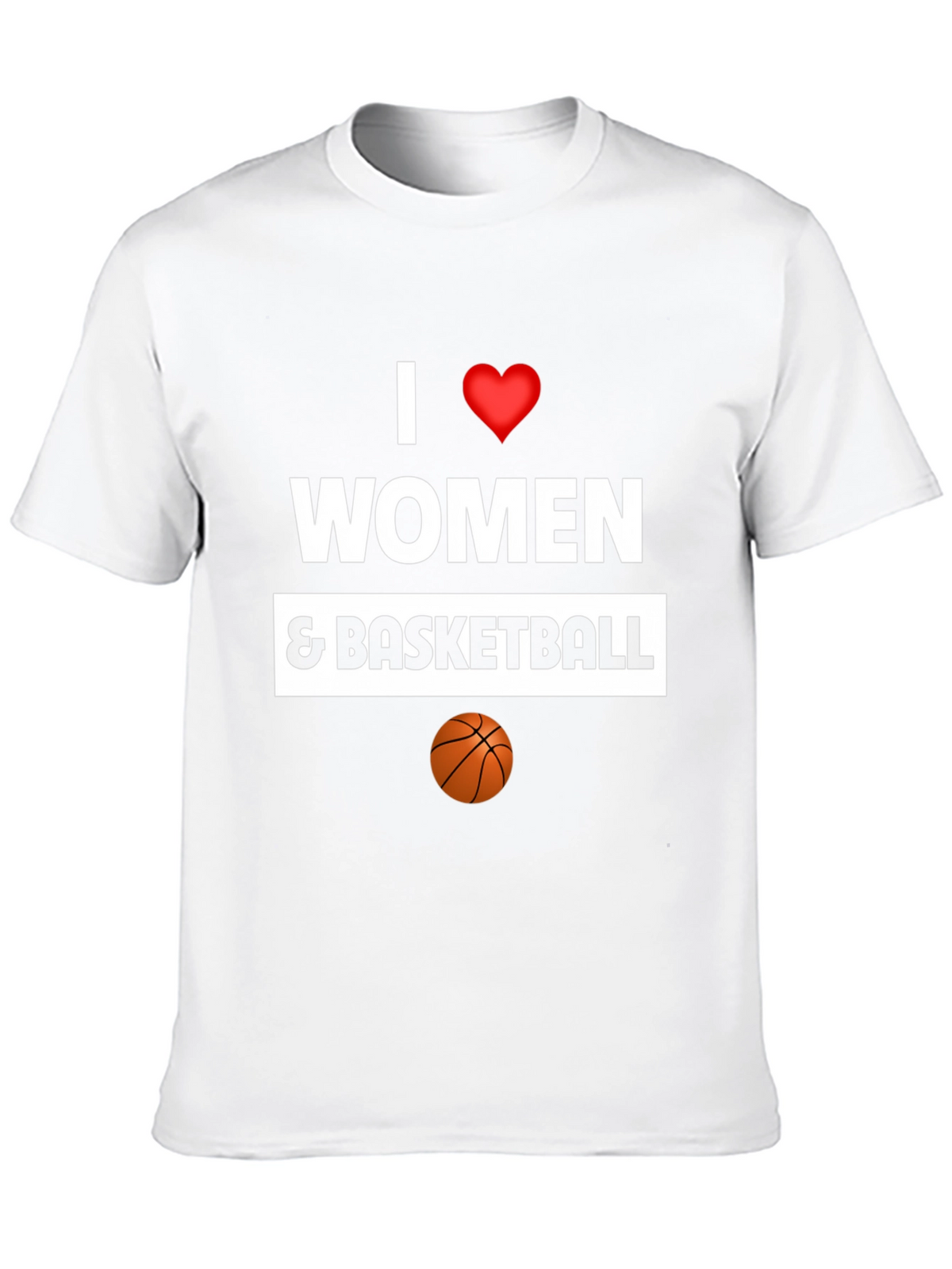 I Love Women and Basketball Graphic Tee