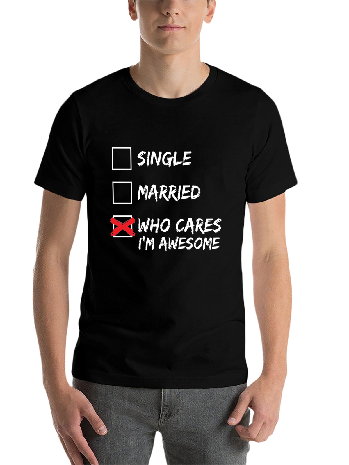 Who Cares Im Awesome T-Shirt