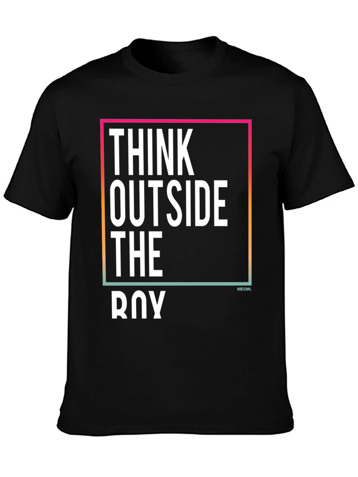 Think Outside the Box Graphic Tee