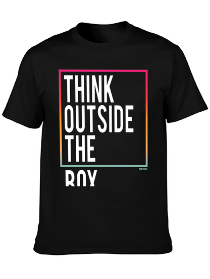 Think Outside the Box Graphic Tee