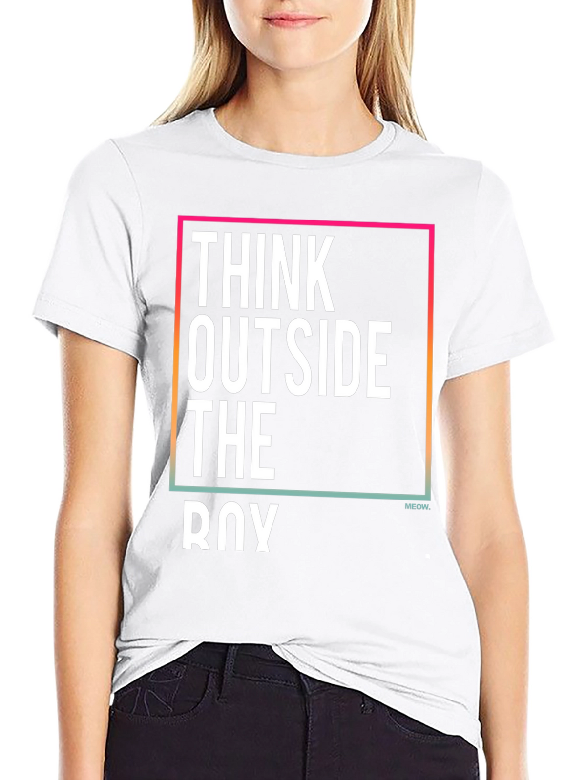 Think Outside the Box Graphic Tee