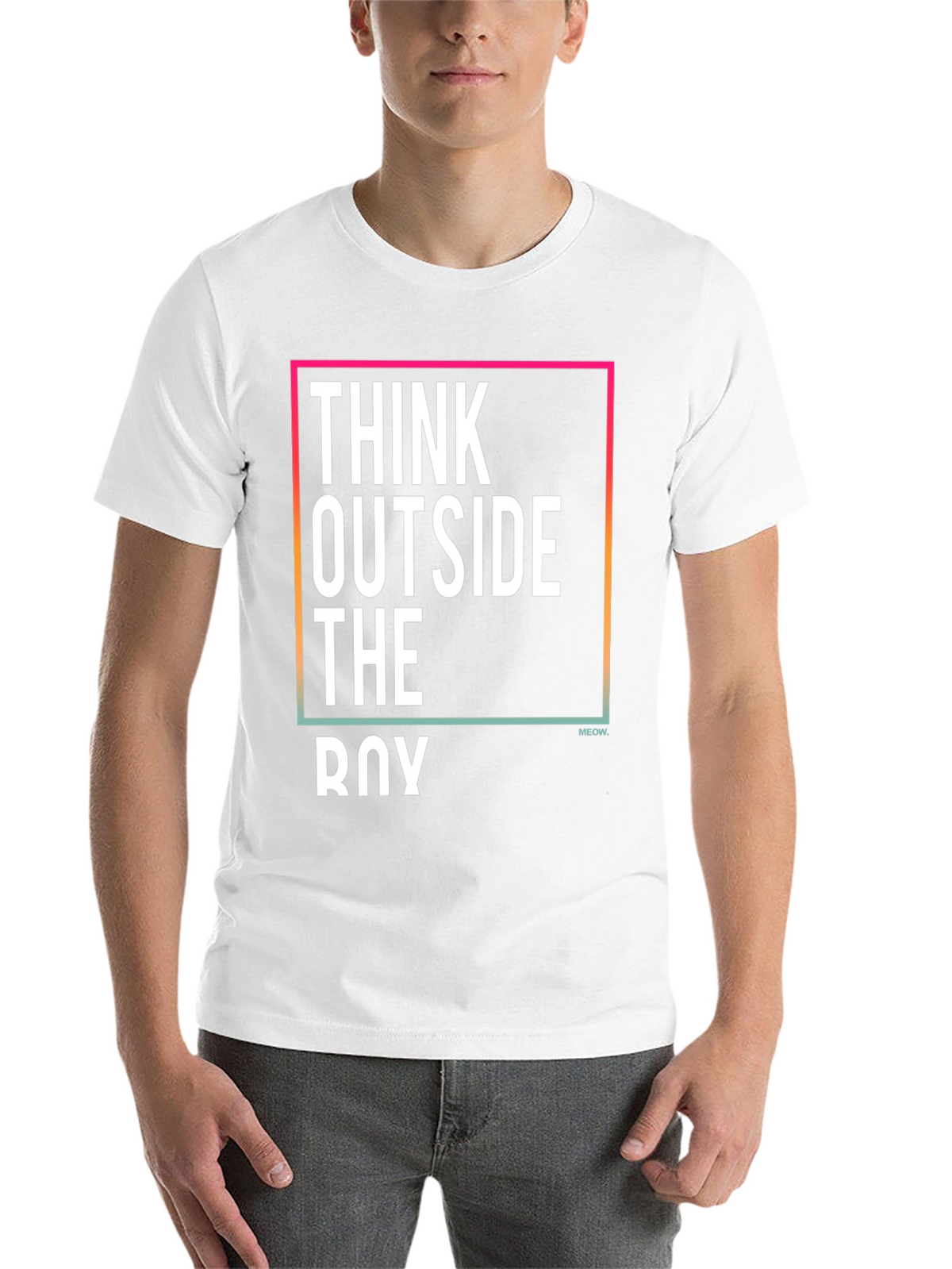 Think Outside the Box Graphic Tee