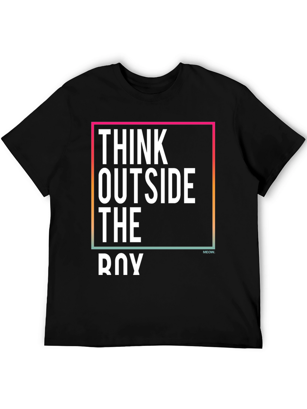 Think Outside the Box Graphic Tee