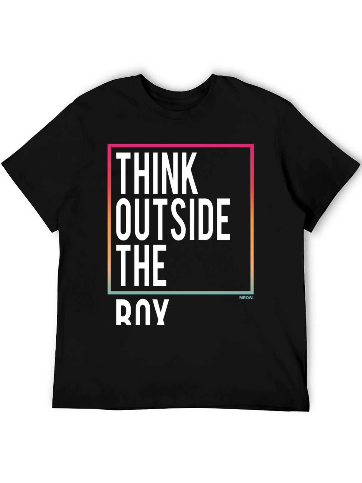 Think Outside the Box Graphic Tee
