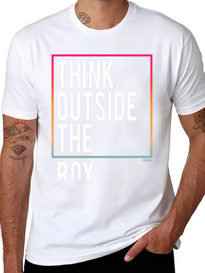 Think Outside the Box Graphic Tee