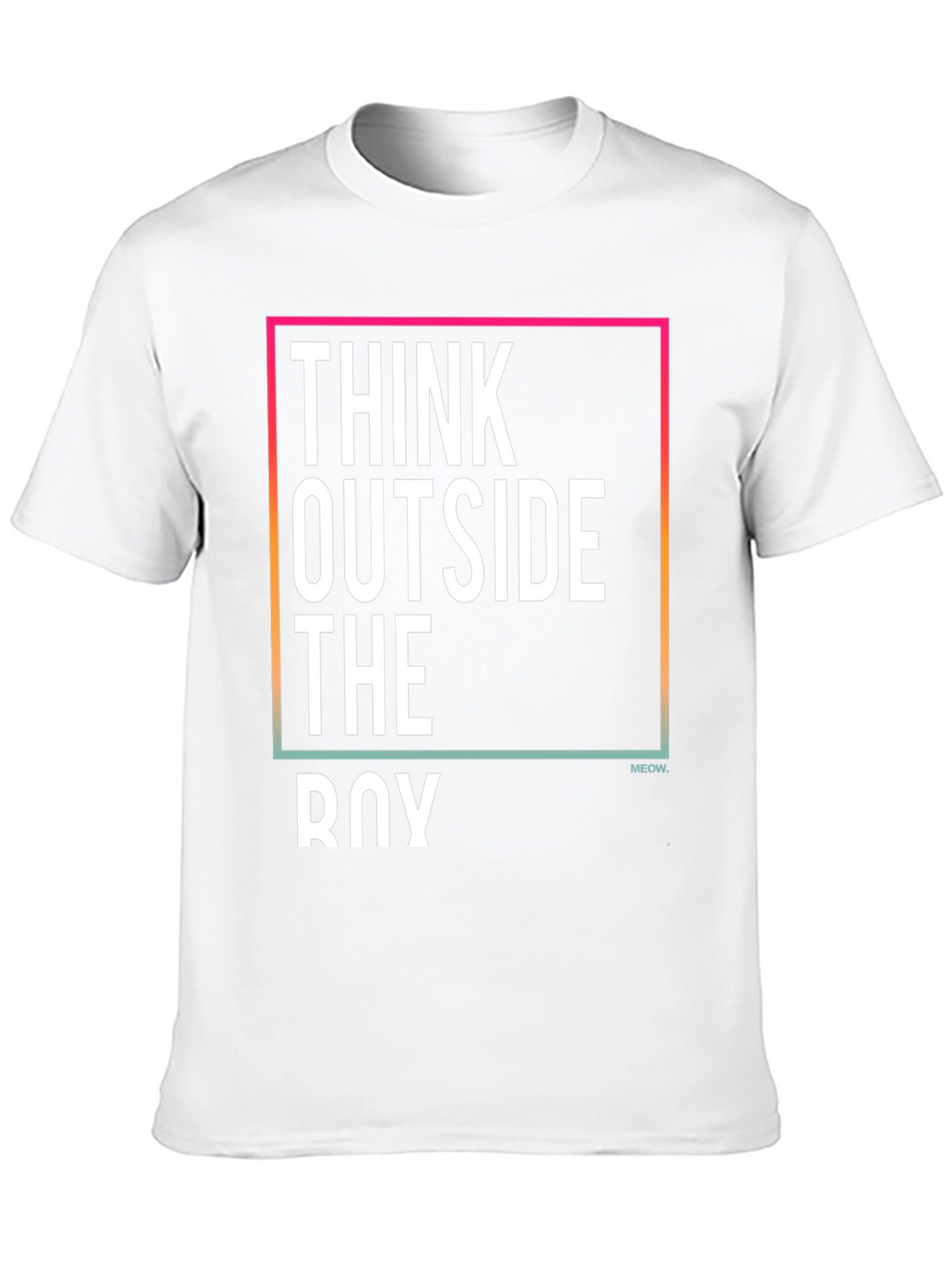 Think Outside the Box Graphic Tee
