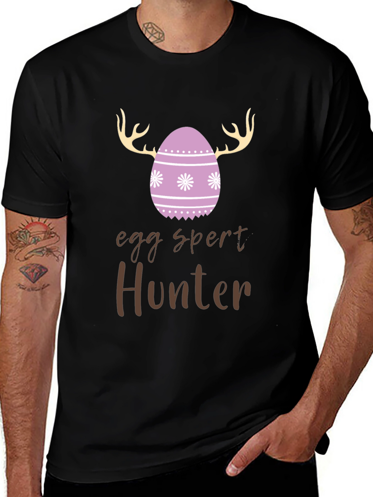 Egg Spert Hunter Easter T-Shirt
