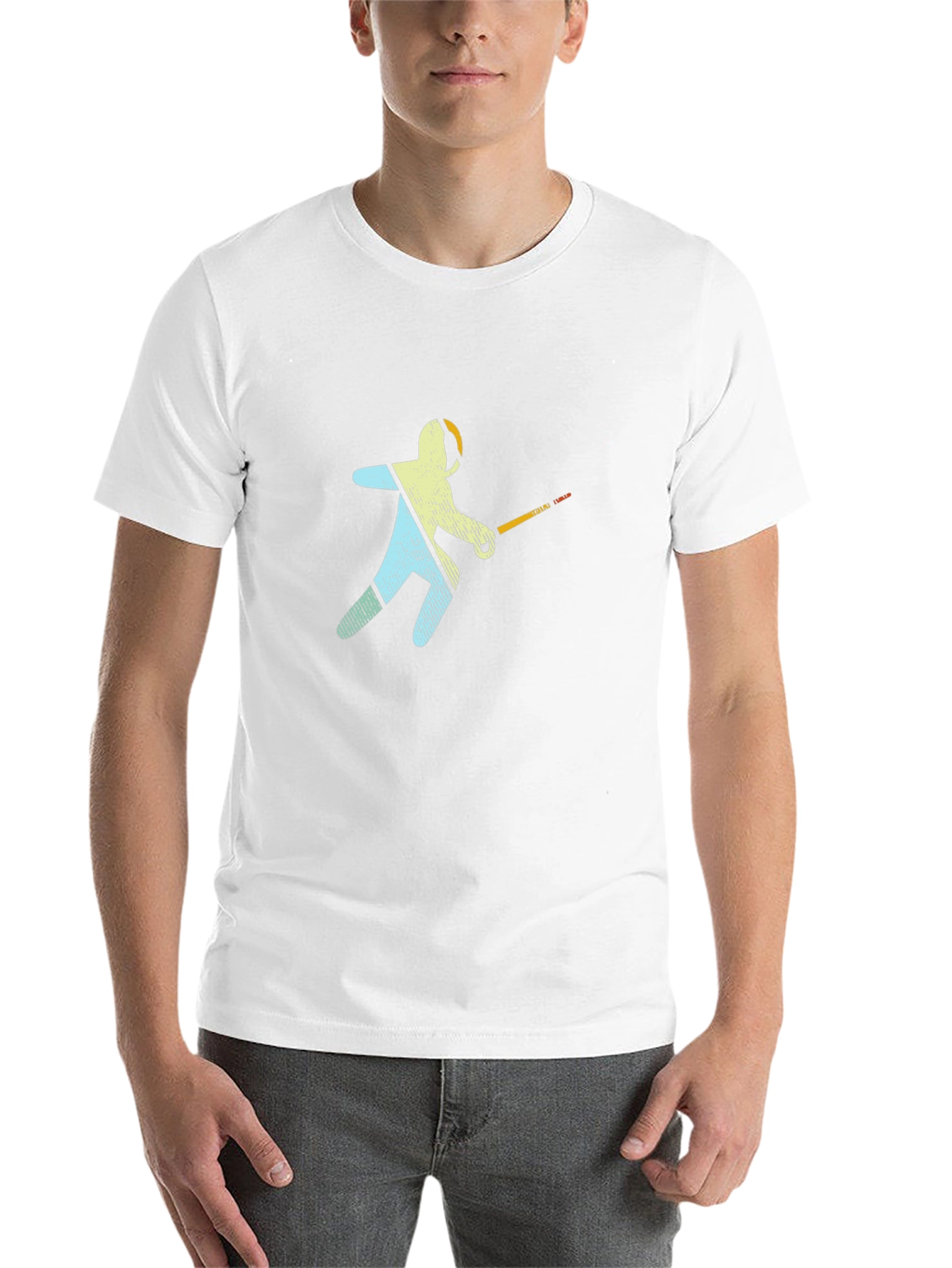 Fencer Graphic Black T-Shirt